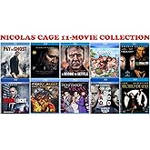 Ultimate Nicolas Cage 11-Movie Blu-ray Collection: Pay the Ghost/ Pig/ A Score to Settle/ Croods/ Face-Off/ Snake Eyes/ Dying of the Light/ Ghost Rider/ Honeymoon in Vegas/ Mom and Dad & Moonstruck