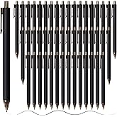 CRYLLIS Pens Bulk, 100Pack Black Pens Bulk,Black Ink Ballpoint Pens for Smooth Writing,No Smear,Office Supplies,Back to School Gifts,School Teacher,1.0mm (Black)