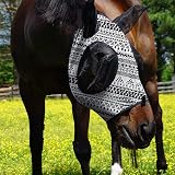 Harrison Howard Elasticity Horse Fly Mask UV Protection Lightweight Comfort view 2