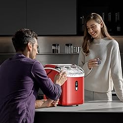 Kismile Nugget Ice Makers Countertop, Portable