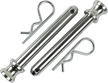 Amazon Com Bulletproof Hitches Corrosion Resistant 5 8 Pins Sold As Pair Stainless Steel With Electroless Nickel Plating Rated To 36 000lbs Automotive