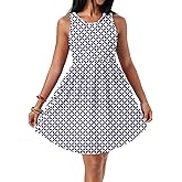 HiMONE Vacation Dresses for Women 2025 Summer Dress Women's Casual Sundresses Casual Beach Petite Sun Dress XS-2XL
