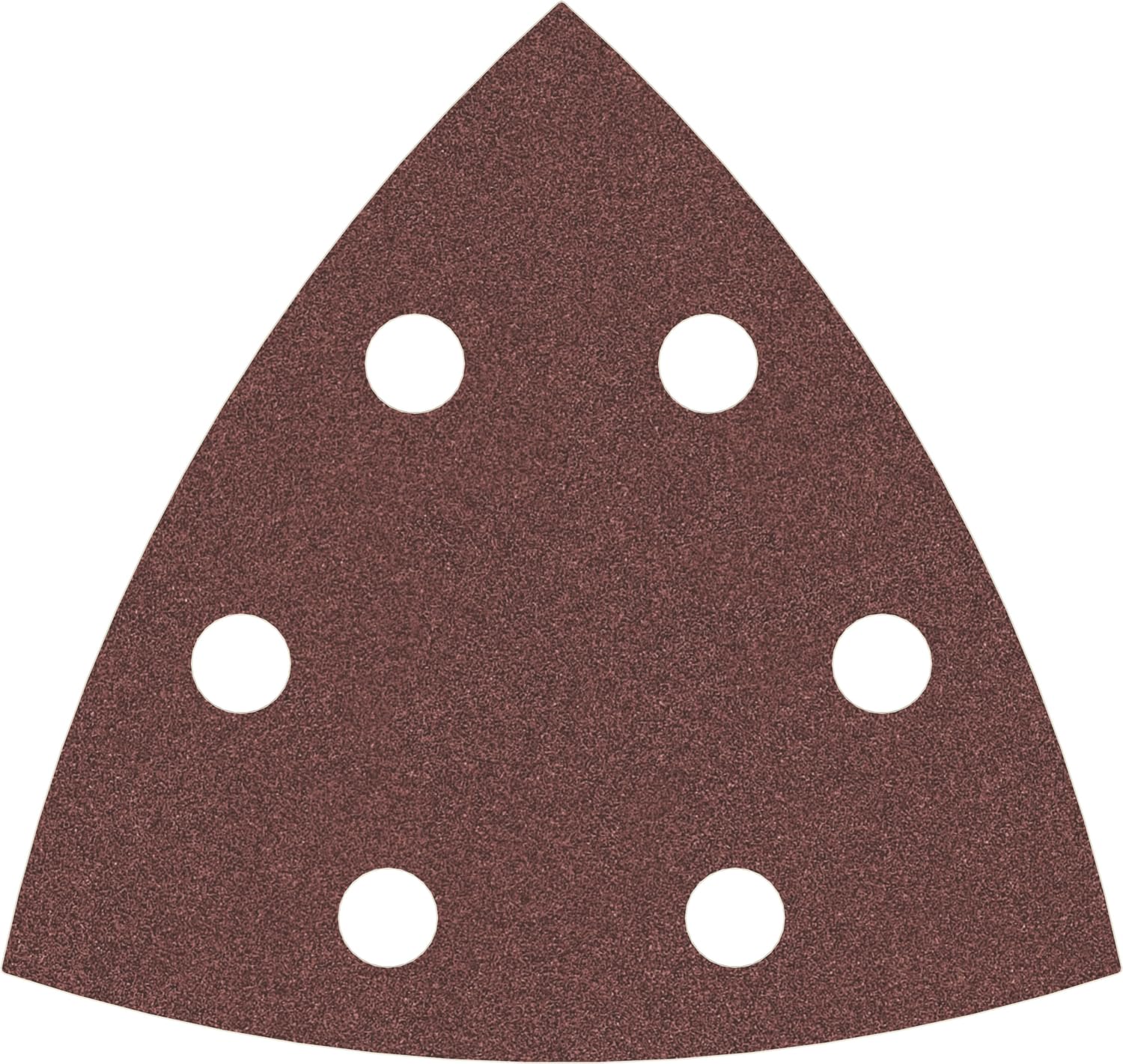 Bosch 5x PRO Paint on Wood and Hardwood F460 Sanding Sheet for Multitools (for Paint on wood, Hardwood, Ø 93x93 mm, Grit 180, Professional Accessory Multitool, Delta Sander)