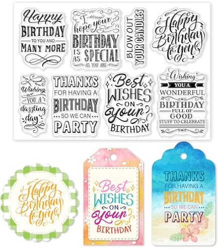 Thank You Stamps For Card Making Kwan Crafts Butterfly Clear Stamps ...