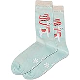 Hot Sox Women's Holiday Fun Novelty Crew Socks