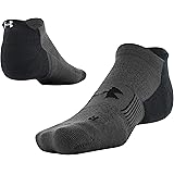 Under Armour Adult Armour Dry Run No Show Tab Socks, 1-Pair