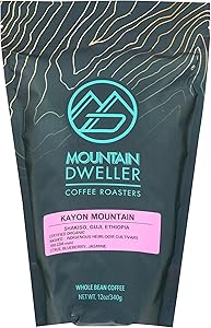 Mountain Dweller Coffee Roasters Africa Whole Bean Coffee, 12 OZ