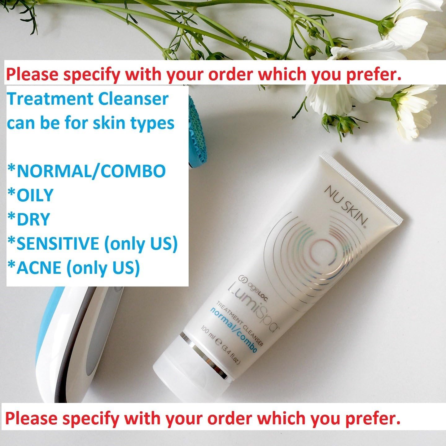 Activating Treatment Cleanser for Waterproof antiaging and pore-purifying Facial cleanser device (1 piece)