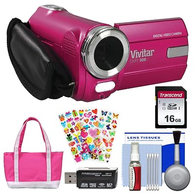 Vivitar DVR-508 HD Digital Video Camera Camcorder Myanmar | Ubuy
