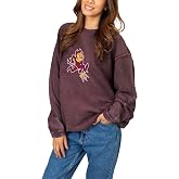 chicka-d Womens Corded Crew Pullover