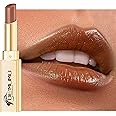 DE'MUMU Brown Lipstick for Women Hydrate Cream Lipstick Moisture Lip Gloss Sheer-Medium Coverage Shine Tinted Lip Balm for Dry Lips, DM72 Brown