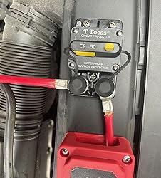 T Tocas 30 Amp 3/8" Stud Circuit Breaker with