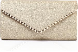 Labair Shining Envelope Clutch Purses for Women Evening Purses and Clutches For Wedding Party.