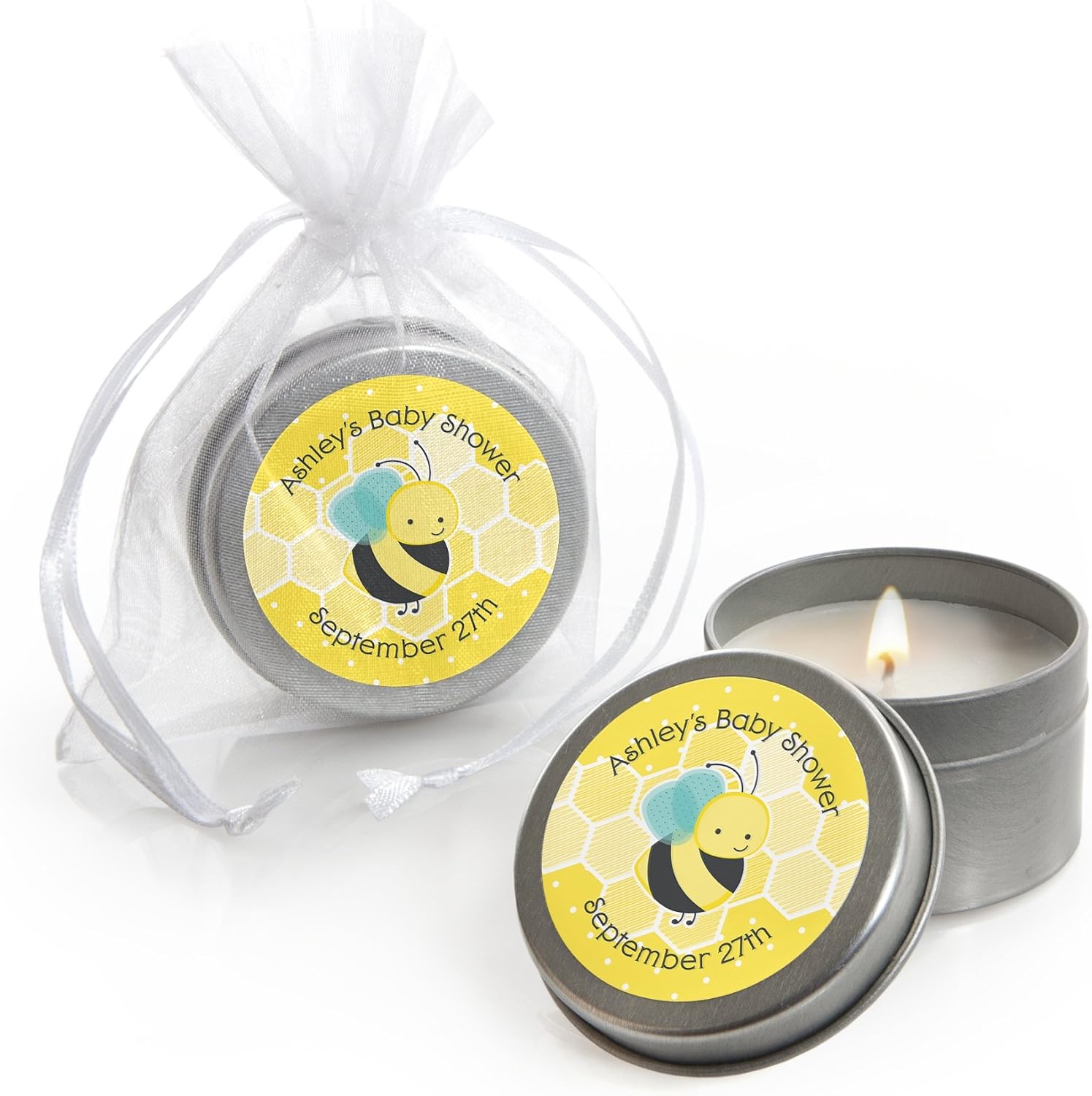 honey bee baby shower favors