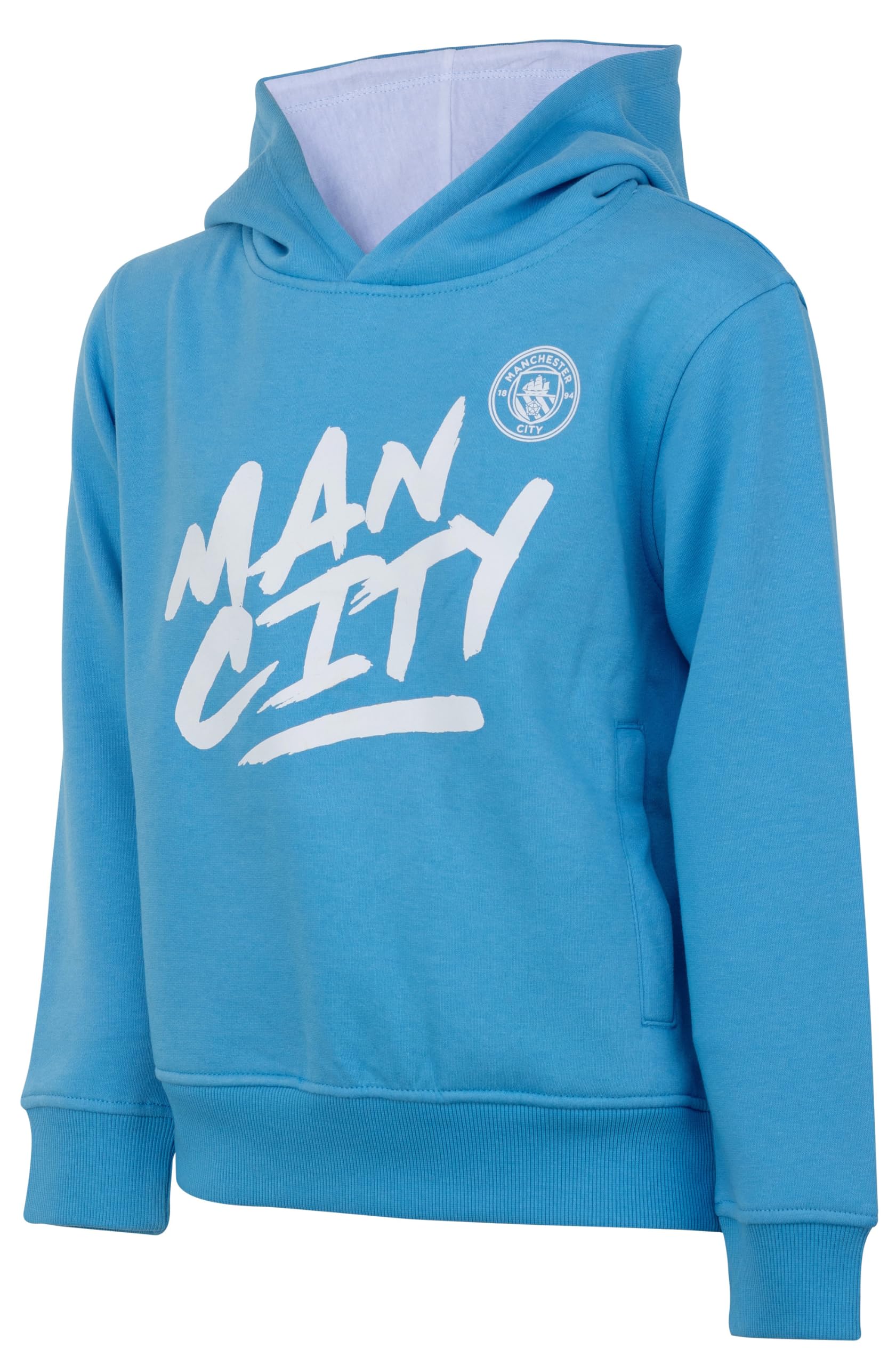 Manchester City Hooded Sweatshirt – Official Collection – Boys' Size 10 Years