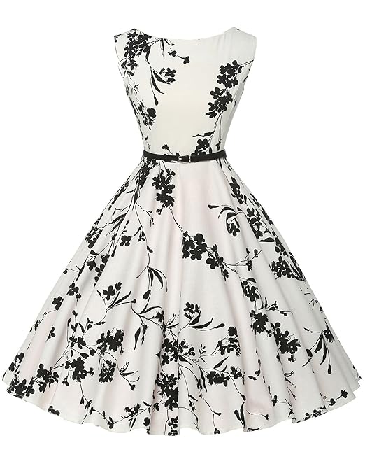 Grace Karin 50s Retro Vintage Rockabilly Kleid Partykleider Cocktailkleider GD6086