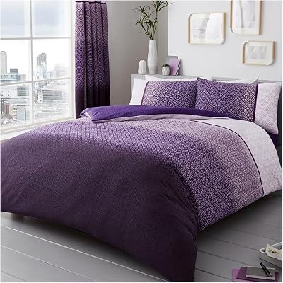 Gaveno Cavailia Urban Ombre Bed Set Duvet Cover King 230x220 Purple