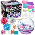 Kit Terrario Cristalli Per Bambini, Fai Crescere 3 Veri Cristalli, Con Unicorno E Accessori, Esperimento Scientifico