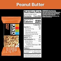 KIND Breakfast, Healthy Snack Bar, Peanut