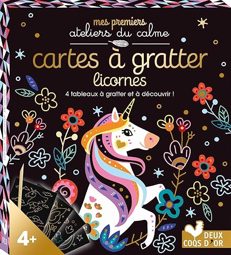 Download Cartes à gratter licornes - mini-boîte avec acccessoires PDF