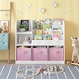 PRINKROOMY Multifunctional Bookcase Bookshelf with