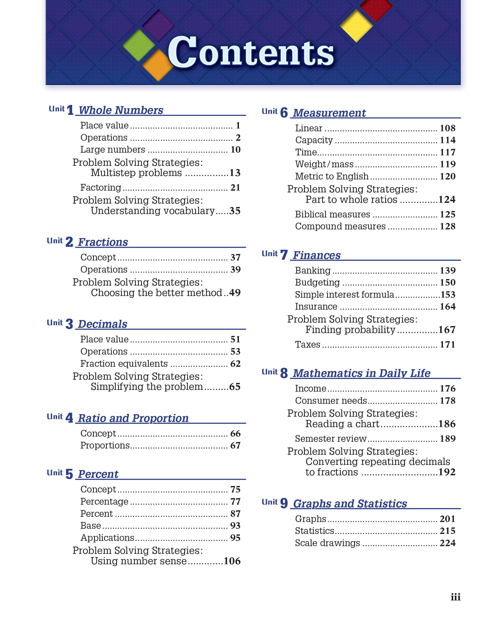 Basic Mathematics Abeka Amazon Com Books