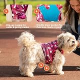 Suitical Recovery Suit Dog Medium Pink Camouflage view 6