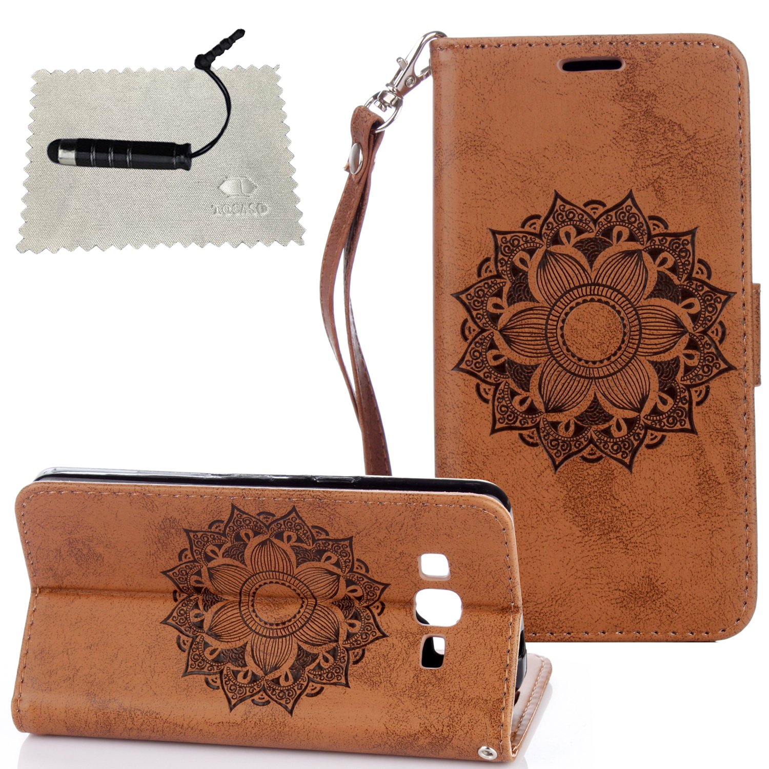 Funda Piel con Tapa para Samsung Galaxy J J Personalizada Flip Completa