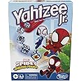 Hasbro Gaming Yahtzee Jr. Marvel Spidey and His Amazing Friends Edition Board Game for Kids Ages 4 and Up, Counting and Match