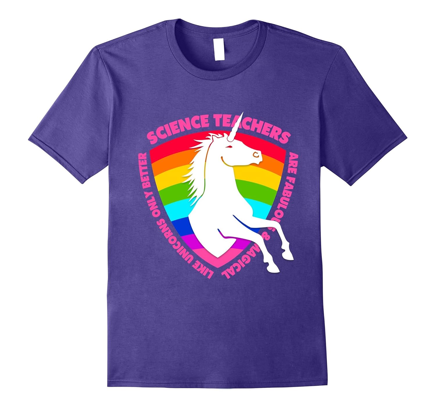 Unicorn Science Teacher Shirt Biology Chemistry Physics-ANZ