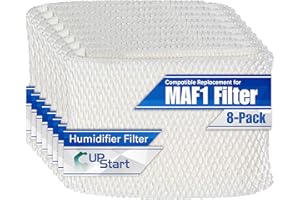 8-Pack Replacement for Essick Air MAF1 Humidifier Filter - Compatible with AirCare MAF1 Super Wick Filter, for Emerson MAF-1 