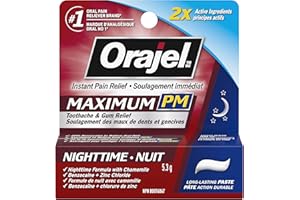 Orajel Maximum Strength Toothache Pain Reliever PM Paste