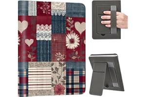 AdorableWhimsy for Basic Kindle 11th Generation Case 6 Inch 2024/2022 Release Cute Y2K Cowgirl Aesthetic Design Folio Cover w