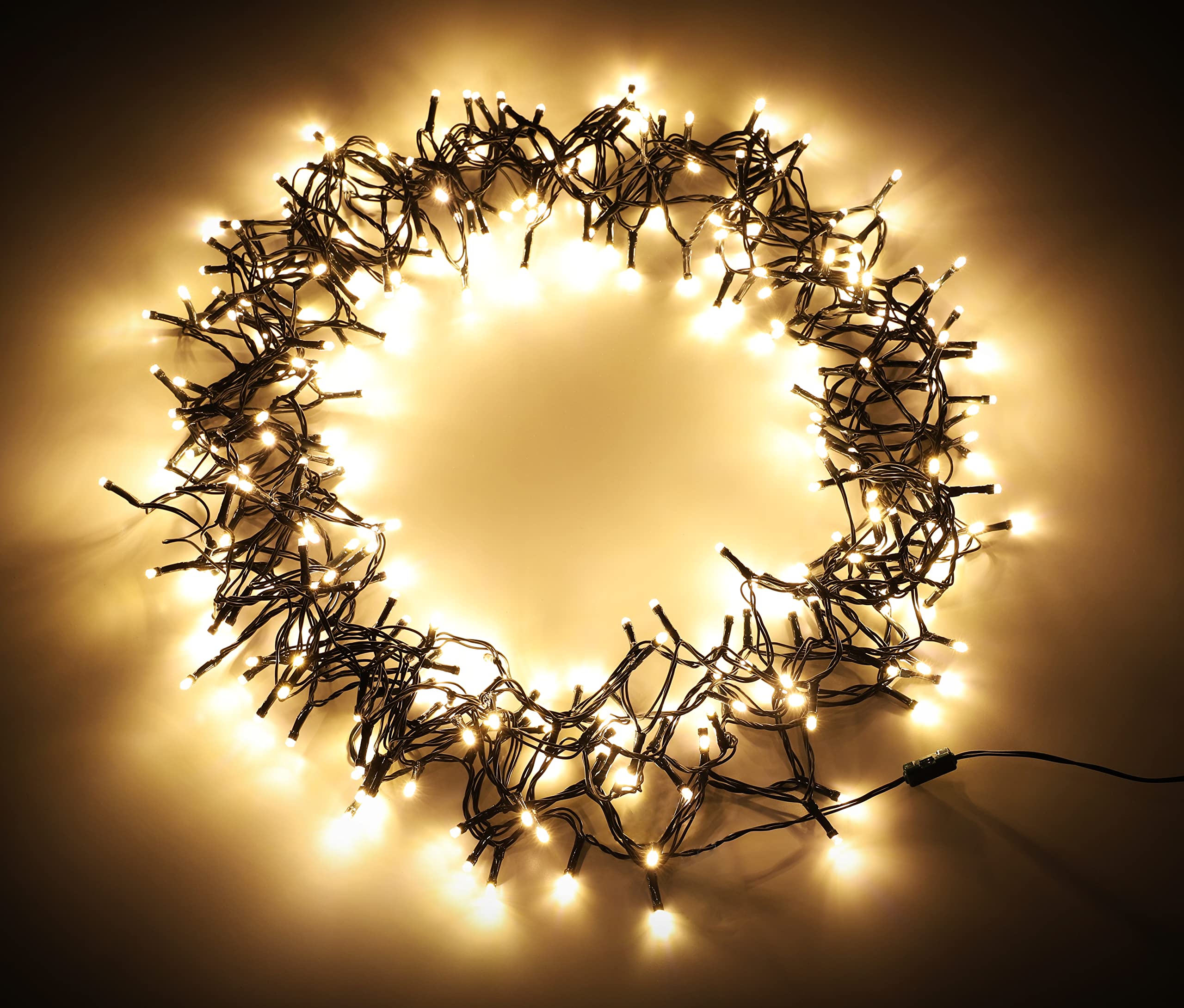 Christmas Concepts® 300 LED Chasing Lights - Indoor/Outdoor - 8 Function Control Box (Warm White)