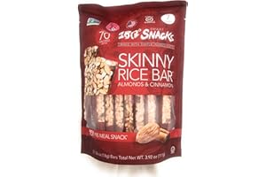 180 SNACKS 180 Skinny Rice Bar Almonds & Cinnamon