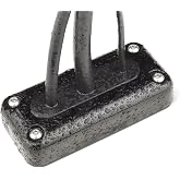 Multi-Cable Rectangle Cable Gland | Marine Grade Waterproof Cable Seal | Cables Up to 0.5" (12.7mm), Connectors Up to 0.75" (19.1mm), IPX6/IPX7 Rated, Marine Grade 316 Stainless