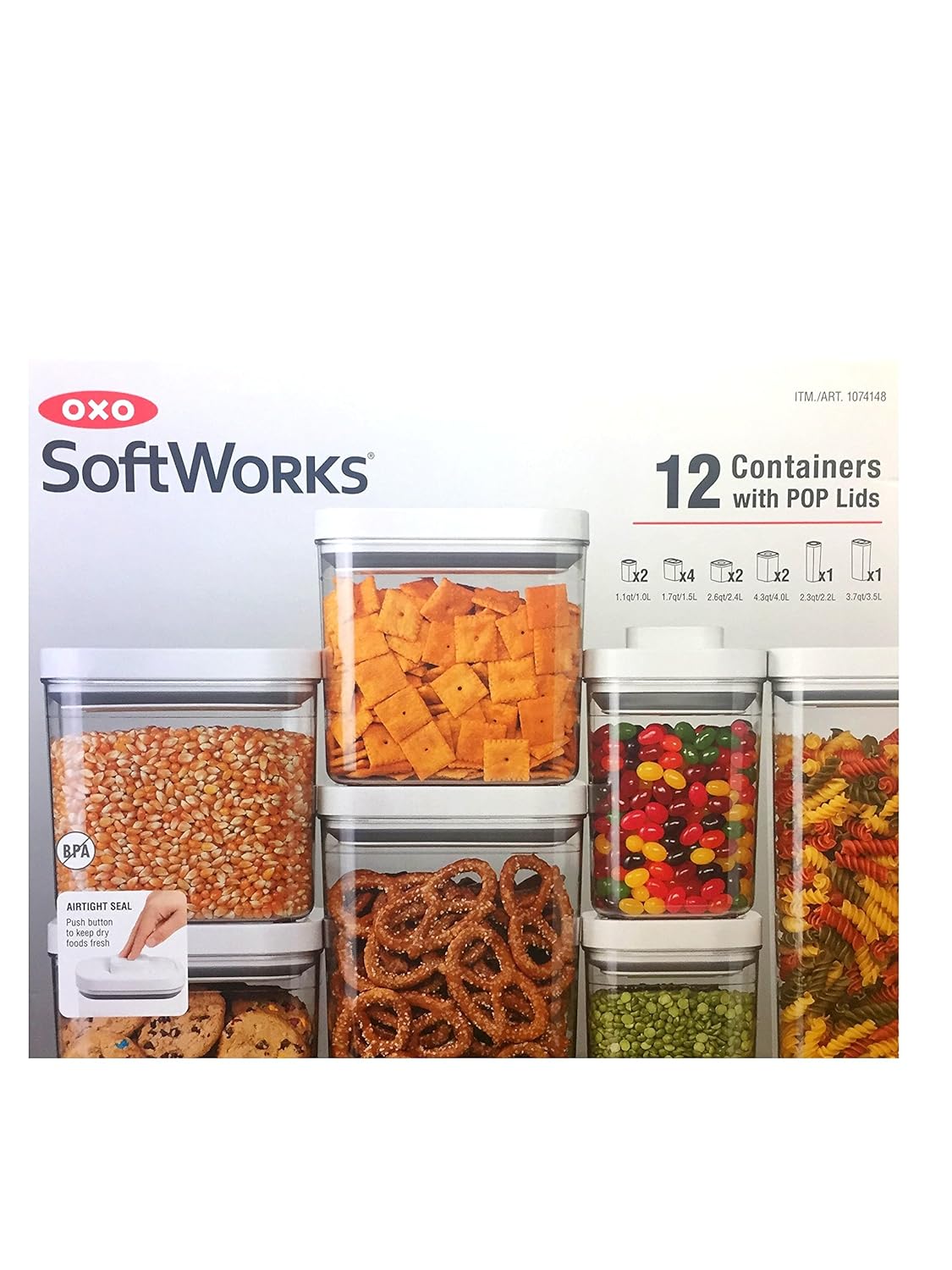 Best Kitchen Cannister Set Oxo Pop