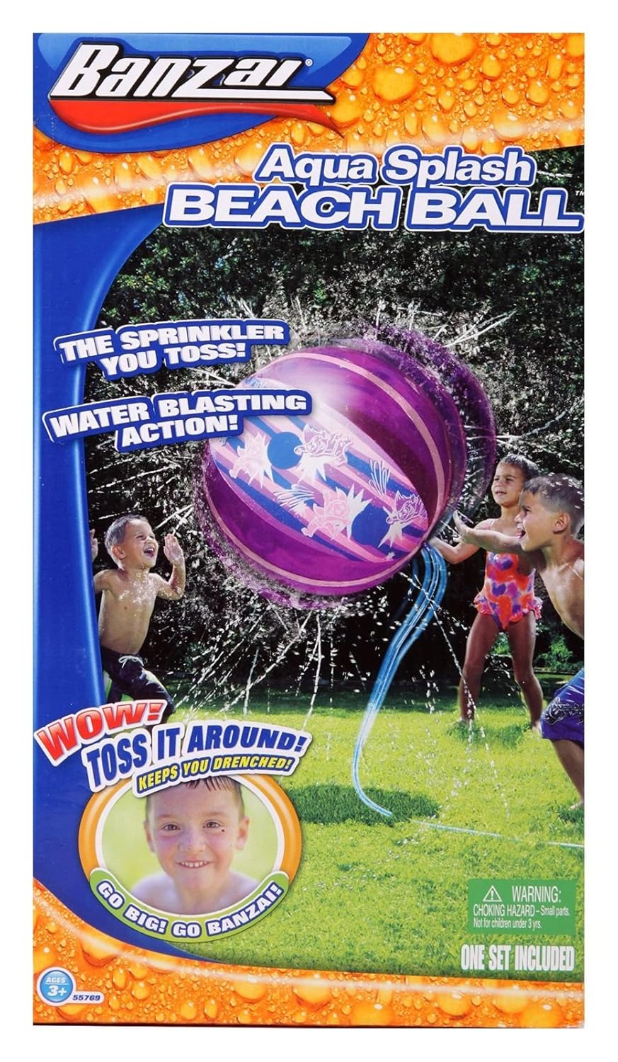 banzai aqua splash beach ball