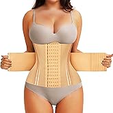 Rosemary Kiss Waist Trainer for Women Men Tummy Control Body Shaper Corset Shapewear Workout Cincher Trimmer Ab Belt