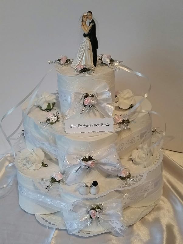 * Toilettenpapiertorte * Hochzeit * Geldgeschenk * : Amazon.de ...
