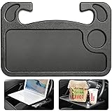 Cutequeen Trading car 1pcs Eating/Laptop Steering Wheel Desk Black(Pack of 1)