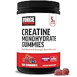 Force Factor Creatine Monohydrate Gummies, 5g Dose