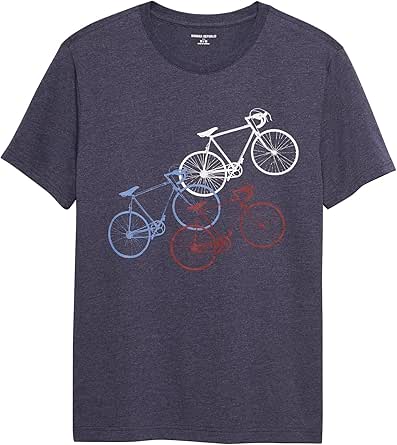 Amazon.com: Banana Republic Mens Diagonal Bikes Navy Blue ...