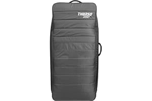 THURSO SURF Inflatable Paddle Board Bag with Wheels SUP Roller Backpack Replacement Fits Any iSUP Up to 12'6 and Accessories Super Durable Paddleboard Bag Large Capacity Travel Carrying Backpack