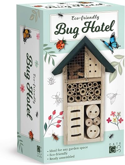 Gate 35 Eco-Friendly Bug House Hotel - Insect Nest Box for Gardens