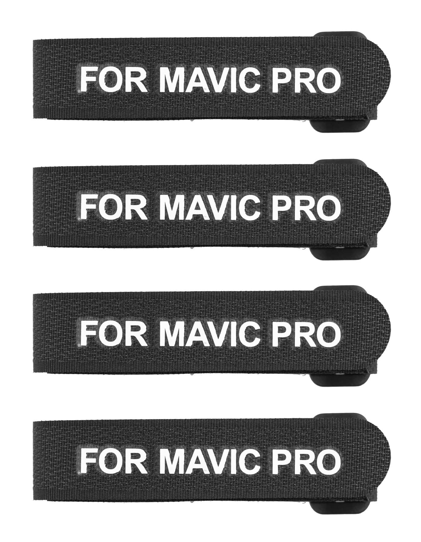 Hsthe Sea 4pcs Air 2/Air 2S/Pro Propeller Stabilizers Fixing Strap 20x380mm (black)