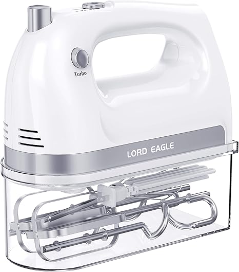 Lord Eagle Hand Mixer Electric, 400W 