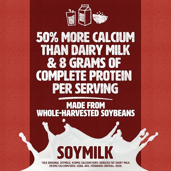 SILK SOYMILK, ORIGINAL, 1 QUART