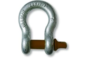 Titan Bow Type Anchor Shackle Hot Dip Galvanized with Screw Pin