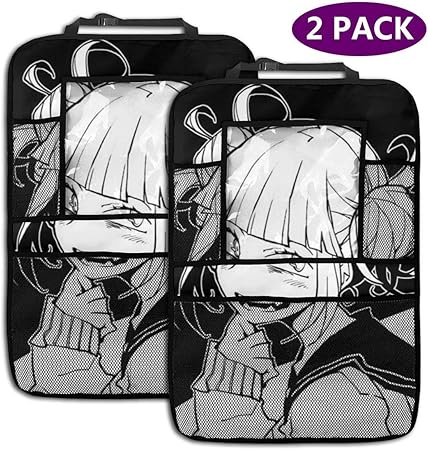 Amazon アニメワンピースカー後部座席オーガナイザー4大型収納キッドスナックウォーターボトルおもちゃドリンクと省スペース収納シート シートカバー 車 バイク